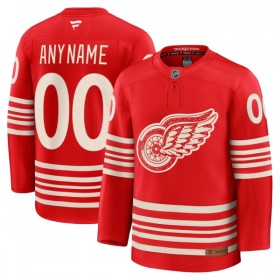 Miesten NHL Detroit Red Wings Pelipaita Custom 2025-26 Fanatics Centennial Premium Punainen